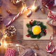 thumbnail image 3 of Candle Ring Wreath Christmas Decoration Small Wreaths For Pillars Rustic Wedding Centerpiece Creative 1 PC, 3 of 10