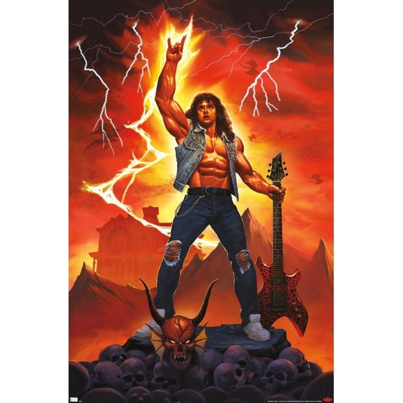 Netflix Stranger Things: Season 4 - Rock On Wall Poster, 22.375" x 34" Framed
