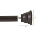 thumbnail image 5 of Mayott Adjustable Shower Curtain Tension Rod with 12-Piece Hook Set in Oil-Rubbed Bronze, 5 of 5