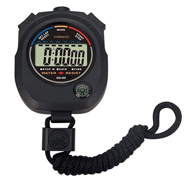 Multifunctional Electronic Sports Stopwatch - Ideal for Runners, Coaches & Referees