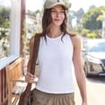 thumbnail image 5 of Jockey Women's Organic Cotton Stretch Racerback Tank, 5 of 5