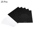 thumbnail image 3 of Unique Bargains Table Name Place Cards,25pack Favor Decor Hollow Butterfly Cut Design Seat Blank Card, Black, 3 of 5