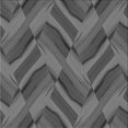 thumbnail image 1 of Ahgly Company Tapis d'Intérieur Lavable à la Machine, Carré, Transitionnel, Gris, Tapis de Zone, 8 Pieds Carré, 1 of 7