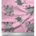 thumbnail image 1 of Soimoi Rayon Fabric Floral Block Fabric Prints by Yard 42 Inch Wide, 1 of 3