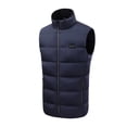 thumbnail image 1 of Timegard Womens Vests Plus Size Fall Winter Warm Sleeveless Cotton Coat Solid Color Comfy Heated Jackets, 1 of 7