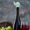 thumbnail image 5 of Yhmxh Gadgets de Cuisine, Maison et Cuisine, Petit Escargot Bouchon de Bouteille de Vin Bouchons Réutilisables Étanches Mignons Décoratifs Bouchon de Bouteille Bouchon de Vin Rouge, 5 of 5