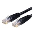 thumbnail image 2 of StarTech.com 50 Pieds CAT6 Ethernet Cable, 10 Gigabit Molded RJ45 650MHz 100W PoE Patch Cord, CAT 6 10GbE UTP Network Cable with Gravity, Black, Fluke Tested/Wiring is UL Certified/TIA 6 - Catégorie 6 - 24AWG (C6PATCH50BK) - Câble de Raccordement - RJ-45 (m) à RJ-45 (m) - 50 Pi - UTP - CAT 6, 2 of 4