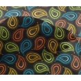 thumbnail image 5 of oneOone Viscose Chiffon Pear Green Fabric Abstracts Craft Projects Decor Fabric Printed By The Yard 42 Inch Wide, 5 of 5