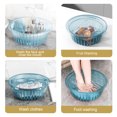 thumbnail image 3 of WRKEKC Clearance Round Collapsible Plastic Wash Basin - Multipurpose Camping/Kitchen Tub (30x30x11cm), 3 of 8