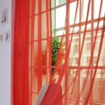 thumbnail image 3 of TIMIFIS Home Decor 2 PCS Pure Color Tulle Door Window Curtain Drape Panel Sheer Scarf Valances RD DecorFall, 3 of 3