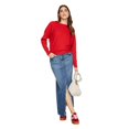 thumbnail image 2 of George Women's Ribbed Dolman Sweater, 2 of 6
