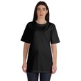 thumbnail image 1 of Inkmeso T-Shirt Basique en Coton à Col Rond pour Femmes Coupe Ample Décontracté Long Haut d'Entraînement, 1 of 8