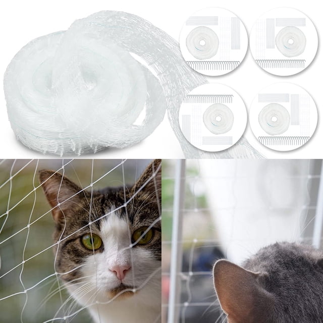 3*6 Meter Anti-cat Net Balcony Protective Net Pet Fence Safety Net Square Mesh