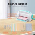 thumbnail image 3 of KFFKFF Hand-Operated Die Cutting & Embossing Device, Compact Cut Apparatus, 9 inch Entry Crafting Machine with Comprehensive Kit, Ideal for Artistic Endeavors,Scrapbooking, Card Creation and Crafting, 3 of 9