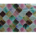 thumbnail image 4 of oneOone Georgette Viscose Fabric Textured Moroccan Geometric Print Sewing Fabric BTY 42 Inch Wide, 4 of 4