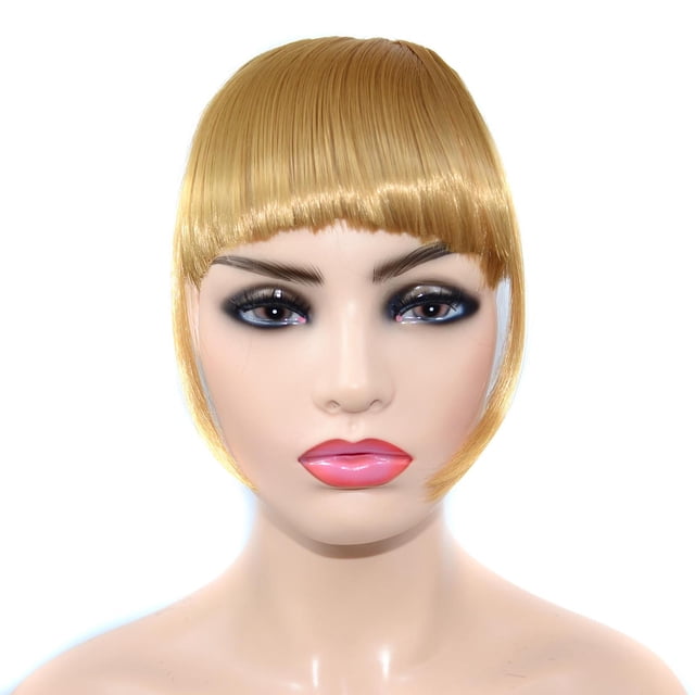 RKSTN Wigs Human Hair Braid Hairband Synthetic Bangs Heat Bangs Hair Extensions For Lady Glueless Wigs