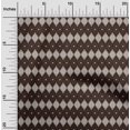 thumbnail image 1 of oneOone Viscose Jersey Fabric Argyle Style Ikat Print Fabric BTY 60 Inch Wide, 1 of 5