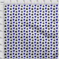 thumbnail image 4 of oneOone Velvet Blue Fabric Poker Card Sewing Craft Projects Fabric Prints By Yard 58 Inch Wide, 4 of 4