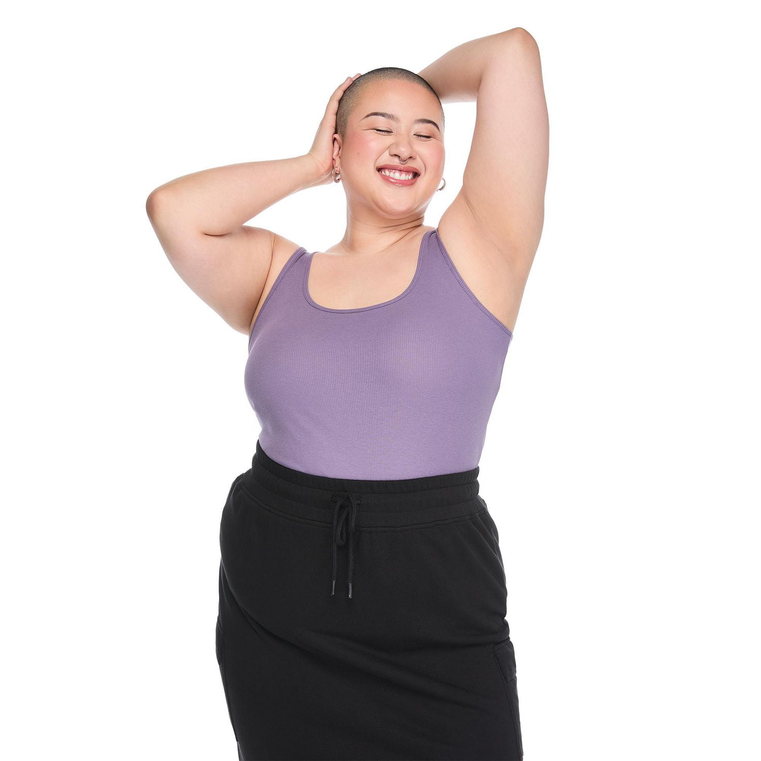 Lane Bryant Women's Plus Scoop-Neck Tank Top
