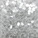 thumbnail image 3 of 6mm Sequins Crystal Clear Transparent Medium Top Hole Made in USA, 3 of 4