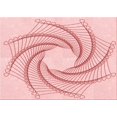 thumbnail image 1 of Ahgly Company Machine Washable Indoor Rectangle Transitional Pink Bubble Gum Pink Area Rugs, 2' x 4', 1 of 7