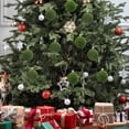 thumbnail image 4 of PEONAVET Christmas Ball Christmas Decorations 12 Piece Flocked Christmas Balls Christmas Decoration SetMultiple Styles Of Christmas Tree Decorations Can Also Be Used for Other Party, 4 of 6
