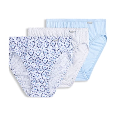 Jockey Women's 100% Cotton Elance French Cut - 3 Pack
