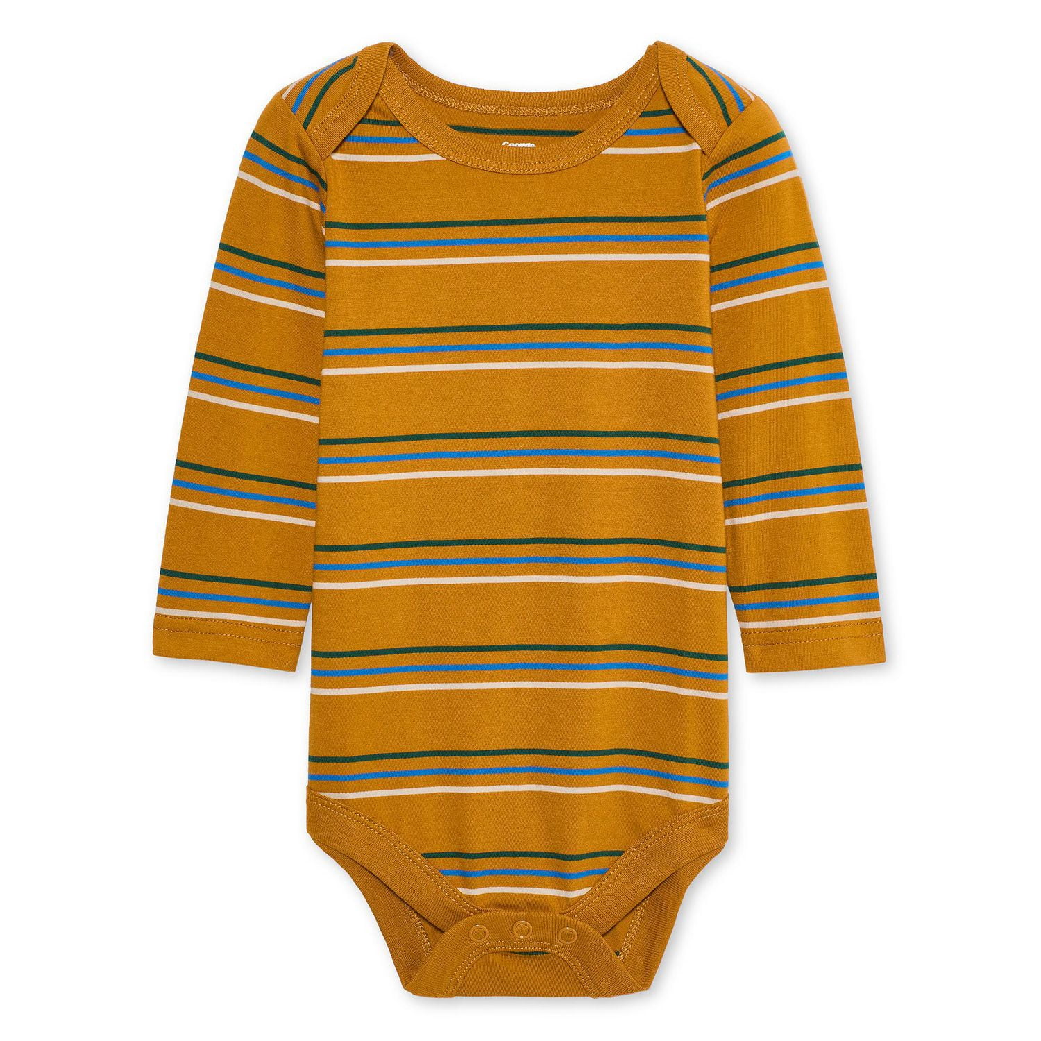 George Baby Boys' Long-Sleeve Printed Bodysuit