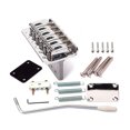 thumbnail image 4 of Maoww Guitar Bridge Decorative Multicolored Screws Handy Installation Saddle Electric Plated Musical Equipment Neck Joint Plate Silver, 4 of 9