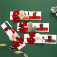 thumbnail image 4 of Pinces à Cheveux de Noël Festives : Barrette pour Cheveux 3 Pcs, Accessoire pour Cheveux avec Bande à Claquer, 4 of 6