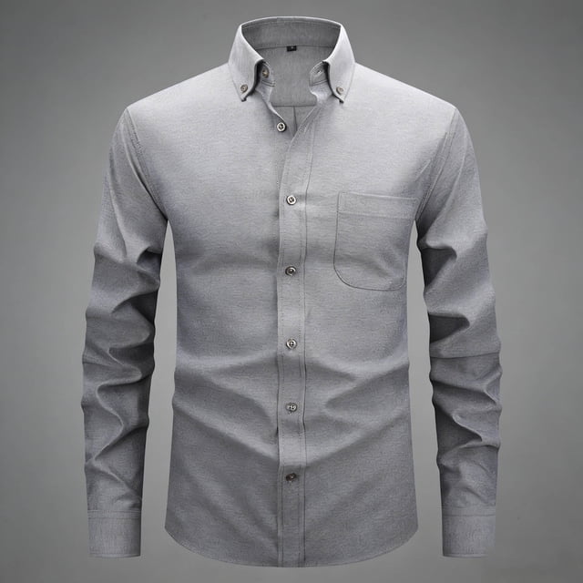 Ceisia Chemise-Veste pour Homme Décontractée Mode en Denim à Revers Boutonnée Cadeau à Manches Longues avec Poche