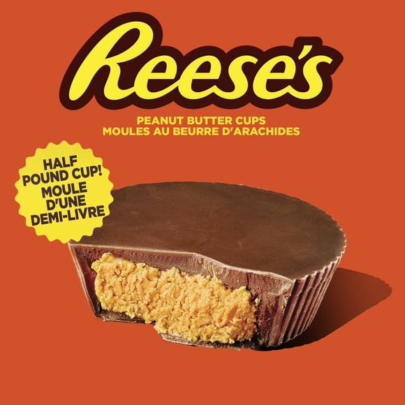 REESE'S Peanut Butter Cups Half Pound Cup , 226g