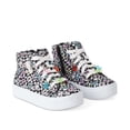 thumbnail image 3 of Justice Girls' High Top Sneakers, 3 of 4