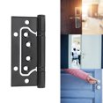 thumbnail image 2 of Hardware Fittings, Durable Door Hinge, Black For Wardrobes Doors, 2 of 8