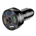 thumbnail image 2 of EGNMCR 4 In 1 3.1A QC 3.0 Adapter Wireless Bluetooth Fast Charging Car Mobile Phone Charger 4 USB Ports Universal USB Charge, 2 of 5