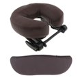 thumbnail image 2 of Ensemble de Coussins pour Lit Table de Beauté Visage Berceau Marron, 2 of 8