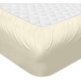thumbnail image 1 of 1200 Thread Count 100% Egyptian Cotton 4-Piece Bed Sheet Set (1 Flat, 1 Fitted Sheet, 2 Pillow Covers) 21 Inches Deep Pocket Solid Pattern, 1 of 4