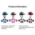 thumbnail image 3 of Kids Helmet and Knee Pad Set 7Pcs/Set Childrens Skating Protective Gear Children Kids Helmet Knee, 3 of 3