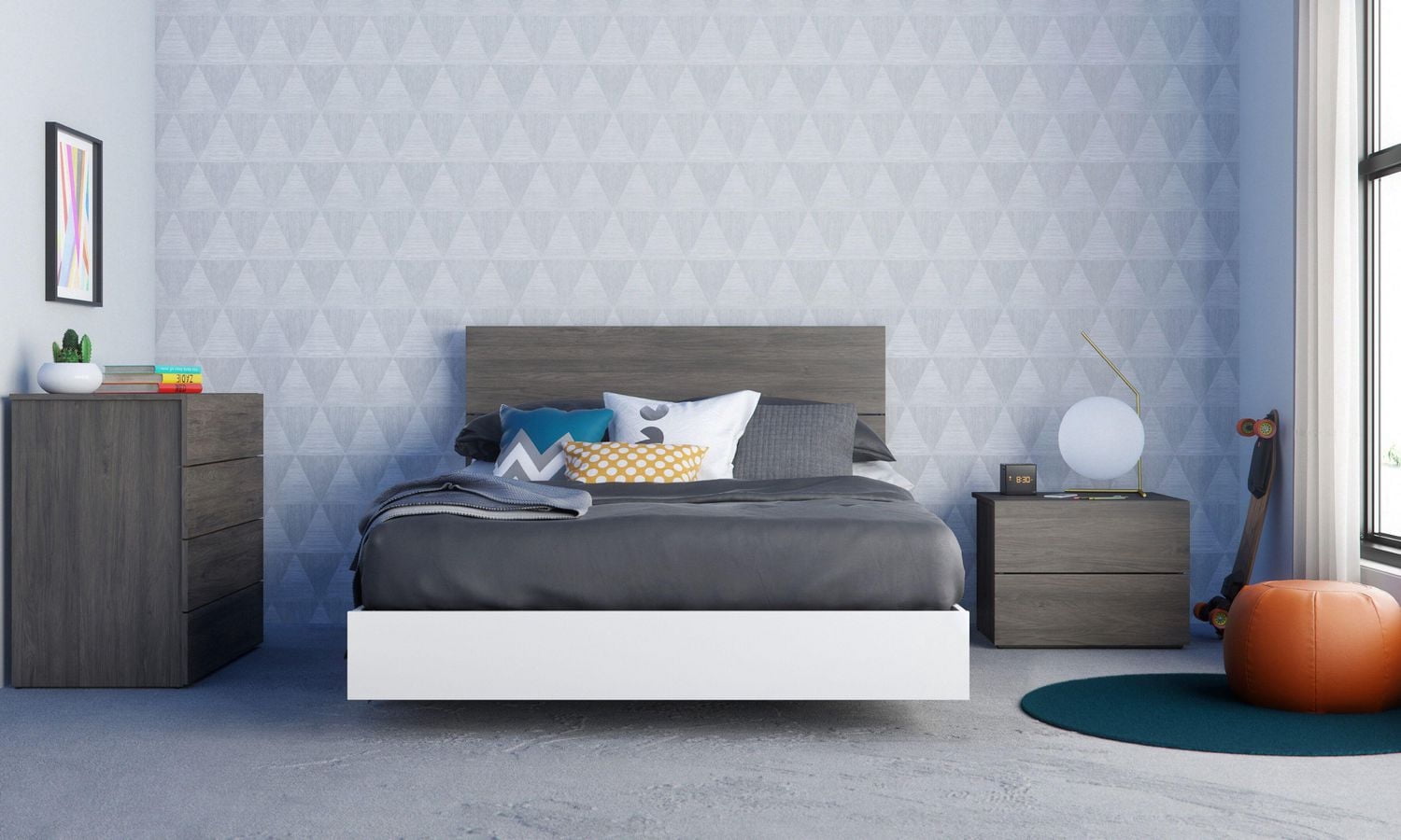 Pure 4 Piece Bedroom Set