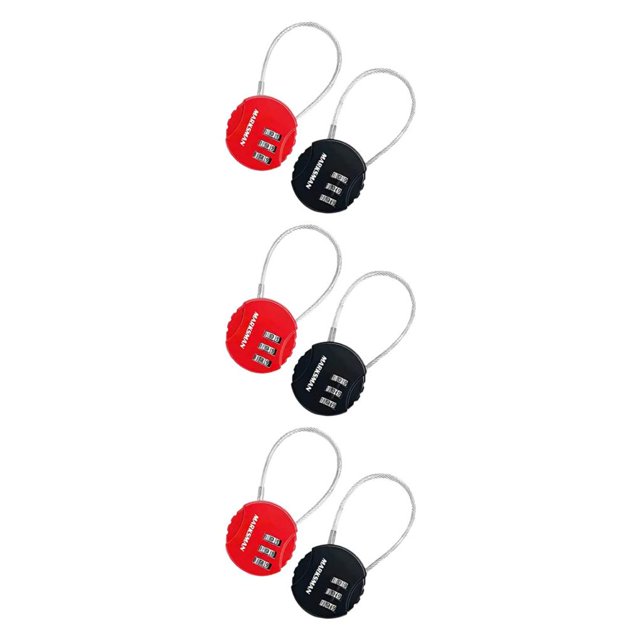 Shengyu 2pack/lot Travel With Confidence With High Security Luggage Lock Combination Padlock Digital Padlock 3Set