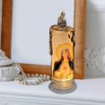 thumbnail image 3 of Lamp Decorative Prayer Candle Ornament for Desktop Church Decor Flameless Candle Holiday Style C, 3 of 9