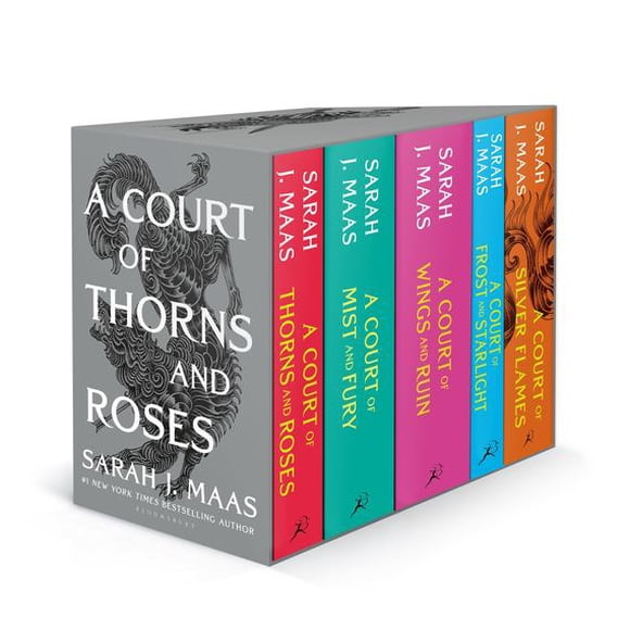 Court of Thorns and Roses Ser.: A Court of Thorns and Roses Paperback Box Set (5 Books), Book , Maas, Sarah J.,(Trade paperback)