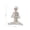 B, variant on Antqov Halloween Yoga Skeletons Statue Resin Gothic Body Bones Model Realistic Crafts Decorations for Halloween Party Graveyard Desk Decora, Halloween Party Decorations