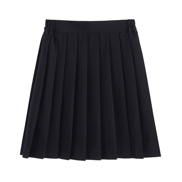 Kcodviy Women Skirt School Solid Tennis Skirts for Women Pleated Skirt Academic Style Leopard Skirt Temperament School Skirt