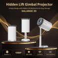 thumbnail image 4 of Salange Mini Projector with Wifi and Bluetooth Support 4K Video Beam Portable Hidden Bracket, 4 of 8