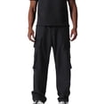 thumbnail image 1 of Plebaso Pantalon Cargo pour Homme, Pantalon de Randonnée Décontracté à Cordon, Léger, Uni, Pantalon de Travail d'Extérieur pour Homme, 1 of 4