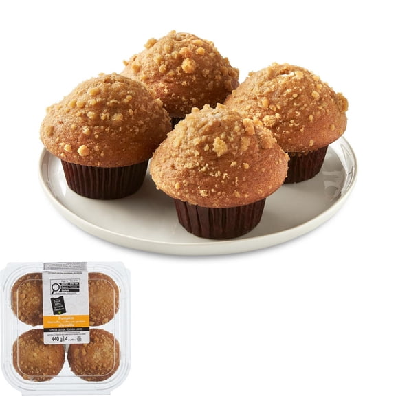 Muffins avec garniture à la citrouille Mon marché fraîcheur