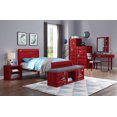 thumbnail image 1 of ACME Cargo Full Bed in Red, 1 of 3