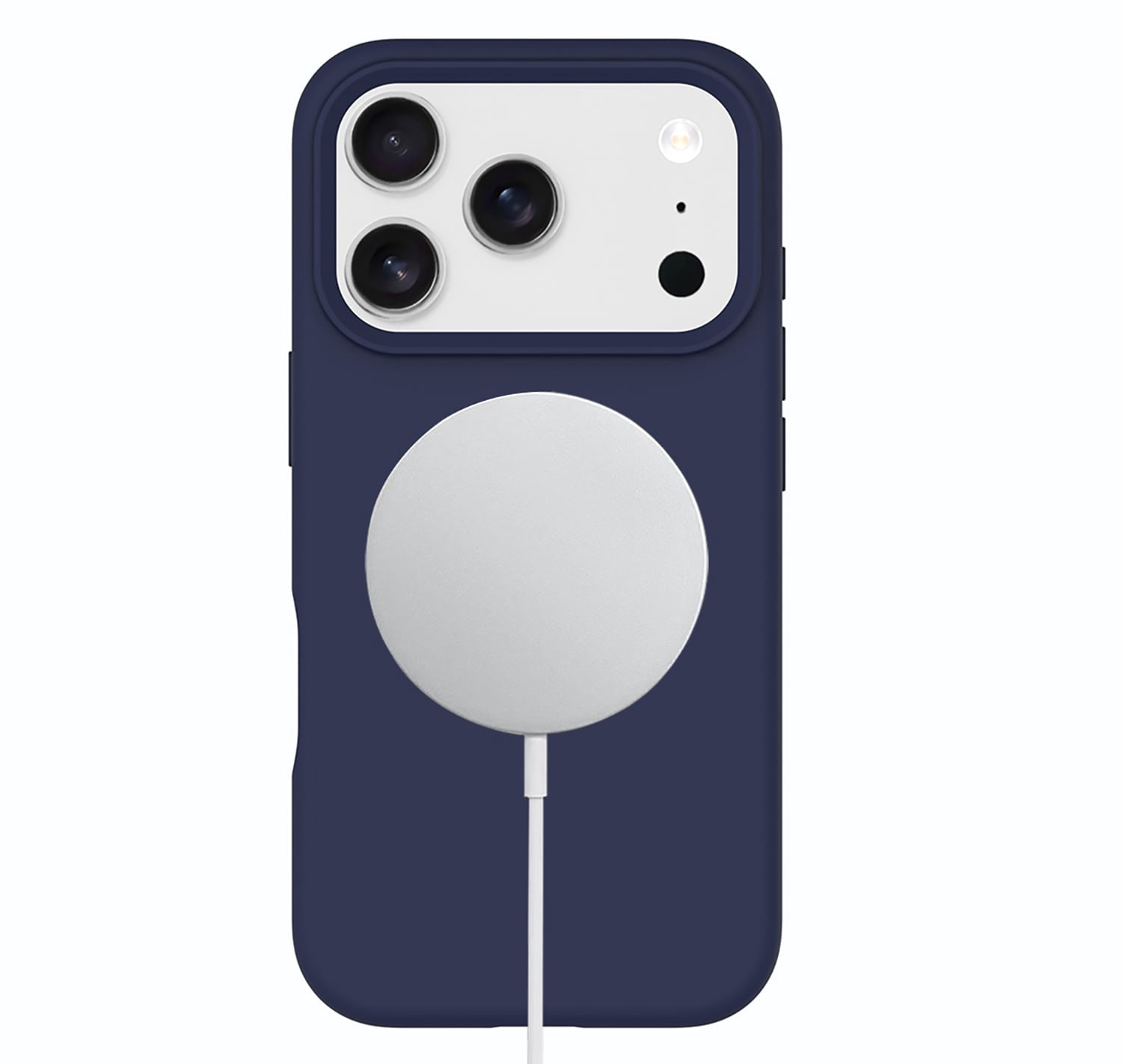 Blu Element Silicone MagSafe Case Navy for iPhone 17 Pro