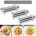 thumbnail image 2 of Pasta Roller Attachment For Bosch Kitchen Mixer, Pasta Sheet Roller, Spaghetti Fettuccine Cutter Maker Accessories B, 2 of 5
